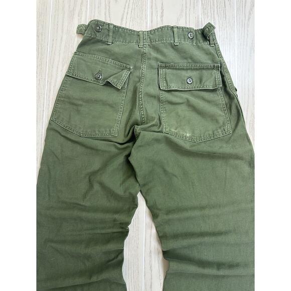Vintage 70s OG 107 Military Pants - Picture 10 of 11